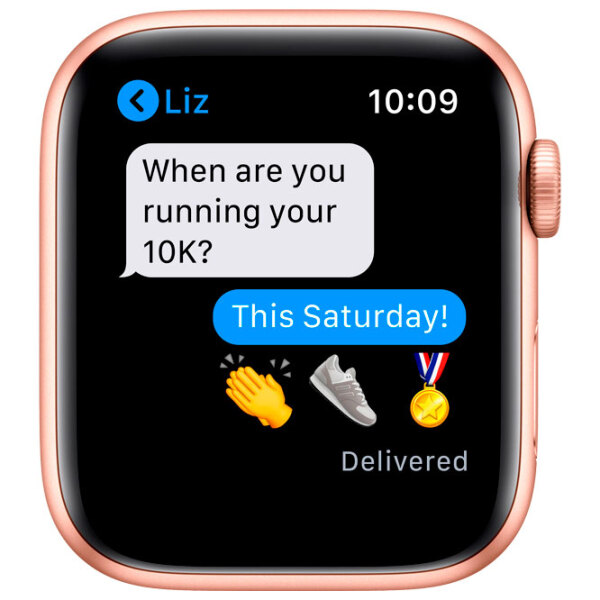 Умные часы Apple Watch SE Золотой 1.57" | 40 мм | Алюминий | MYDN2 photo 4