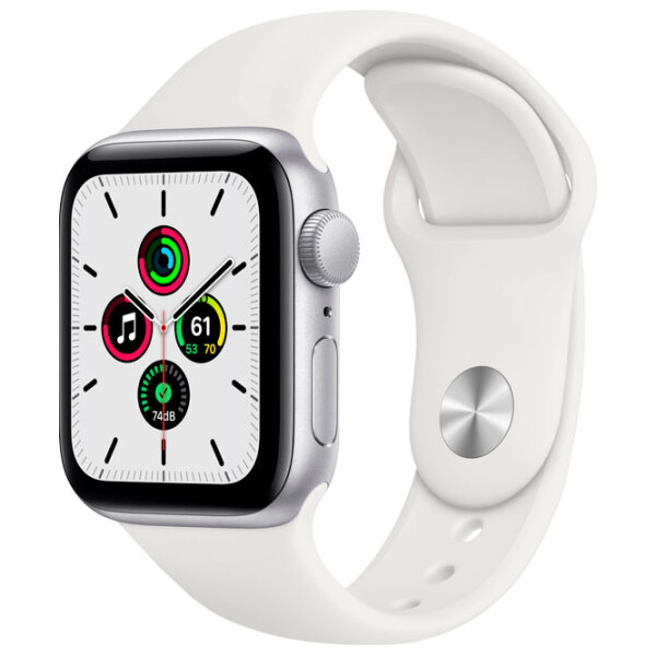 Умные часы Apple Watch SE Серебристый 1.57" | 40 мм | Алюминий | MYDM2 photo 2