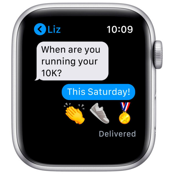 Умные часы Apple Watch SE Серебристый 1.57" | 40 мм | Алюминий | MYDM2 photo 5