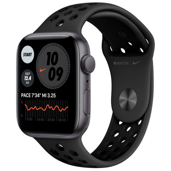 Ceas inteligent Apple Watch SE Nike Black 1.78" | 44mm | Aluminiu/ Silicon
| MYYK2 photo 2