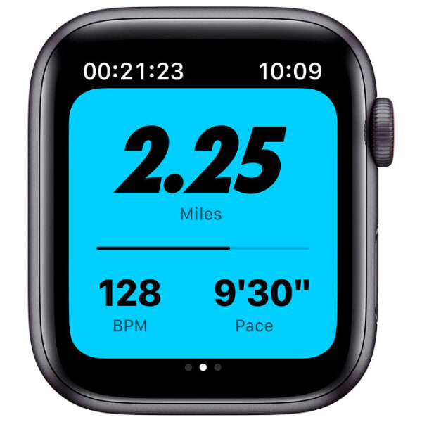 Ceas inteligent Apple Watch SE Nike Black 1.78" | 44mm | Aluminiu/ Silicon
| MYYK2 photo 6