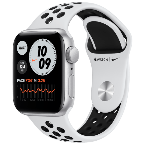Ceas inteligent Apple Watch SE Nike Silver 1.57" | 40mm | Aluminiu/ Silicon
| MYYD2 photo 2