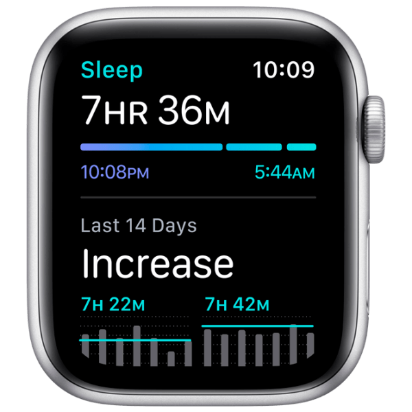 Ceas inteligent Apple Watch SE Nike Silver 1.57" | 40mm | Aluminiu/ Silicon
| MYYD2 photo 4