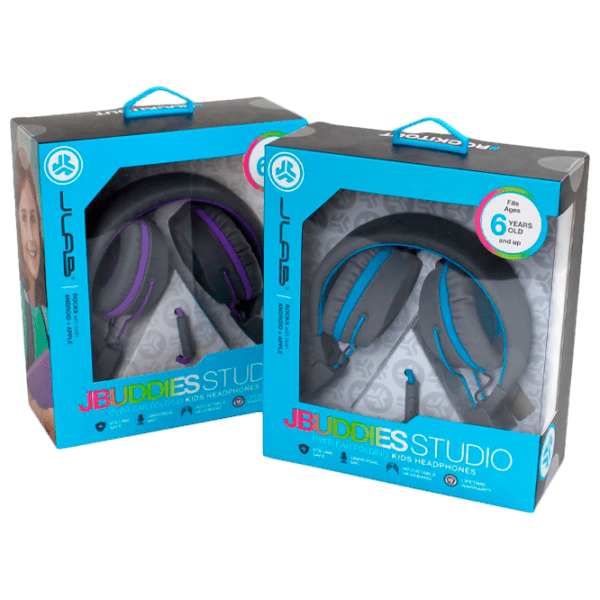 Căști Jlab Jbuddies Studio Kids Blue Cu fir / Pentru copii / On the ear photo 5