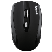 Mouse Hama AM-7.801 Black Fără fir, 1600 dpi