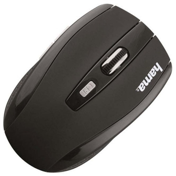 Mouse Hama AM-7.801 Black Fără fir, 1600 dpi photo 2