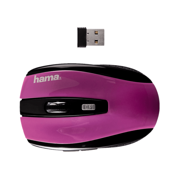 Mouse Hama AM-7.801 Purple Fără fir, 1600 dpi photo 2