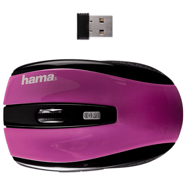 Mouse Hama AM-7.801 Purple Fără fir, 1600 dpi photo 3