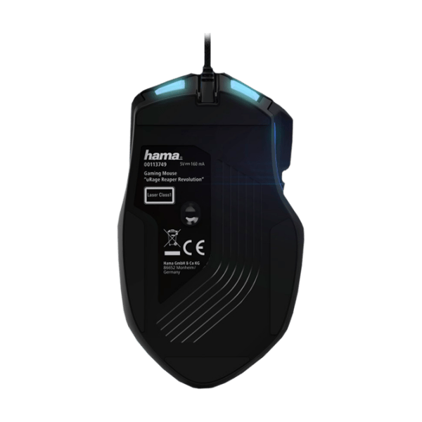 Mouse Hama uRage Reaper Revolution Black Cu fir / 8200 dpi photo 2