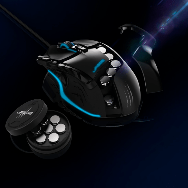 Mouse Hama uRage Reaper Revolution Black Cu fir / 8200 dpi photo 4