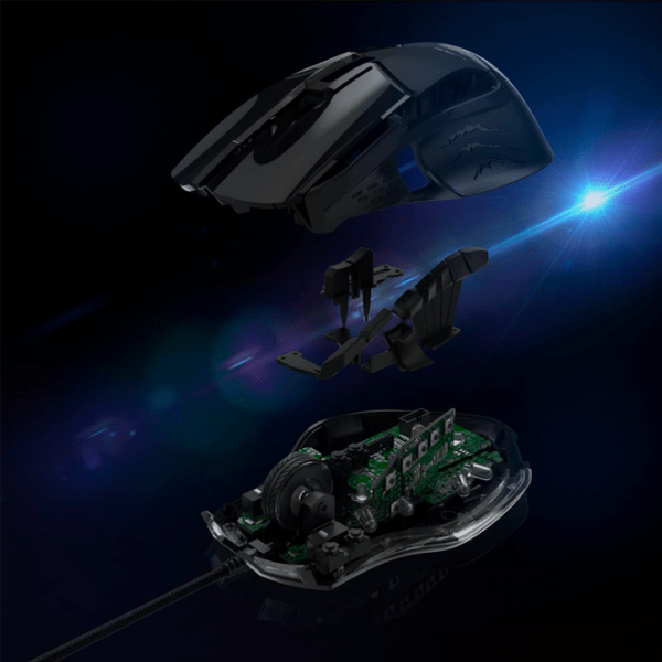 Mouse Hama uRage Reaper Revolution Black Cu fir / 8200 dpi photo 5