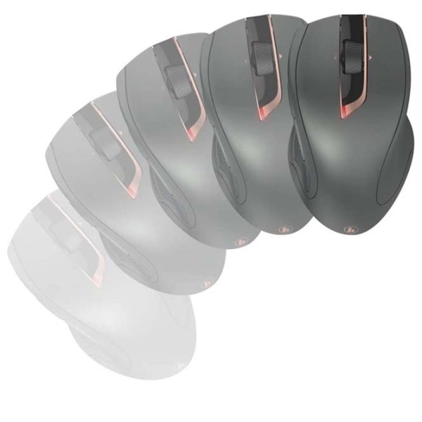 Mouse Hama MW-900 Black Fără fir, 2400 dpi photo 5