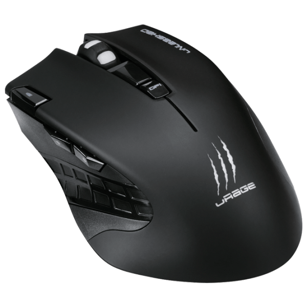 Mouse Hama uRage Unleashed Black Fără fir / 3000 dpi photo 2