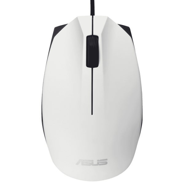 Мышь Asus UT280 Белый Проводная, 1000 dpi photo 1
