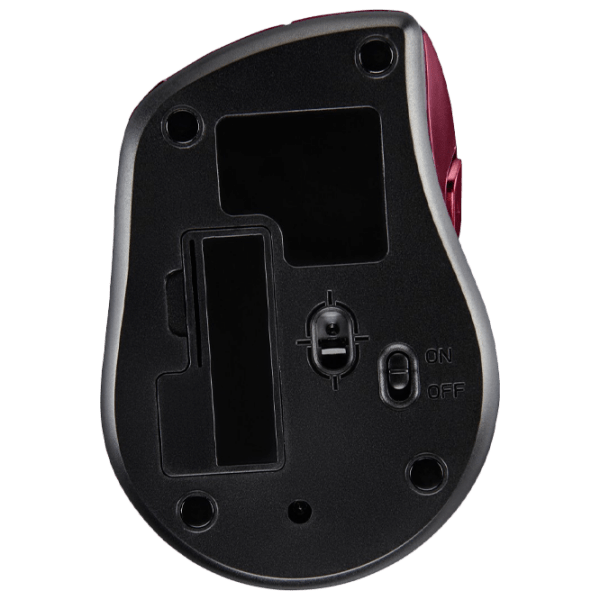 Mouse Hama Cuvio Red Fără fir, 1200 dpi photo 4