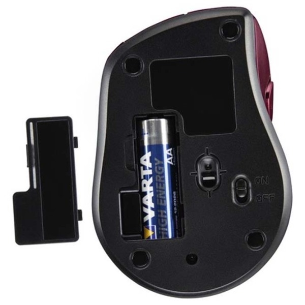 Mouse Hama Cuvio Red Fără fir, 1200 dpi photo 5