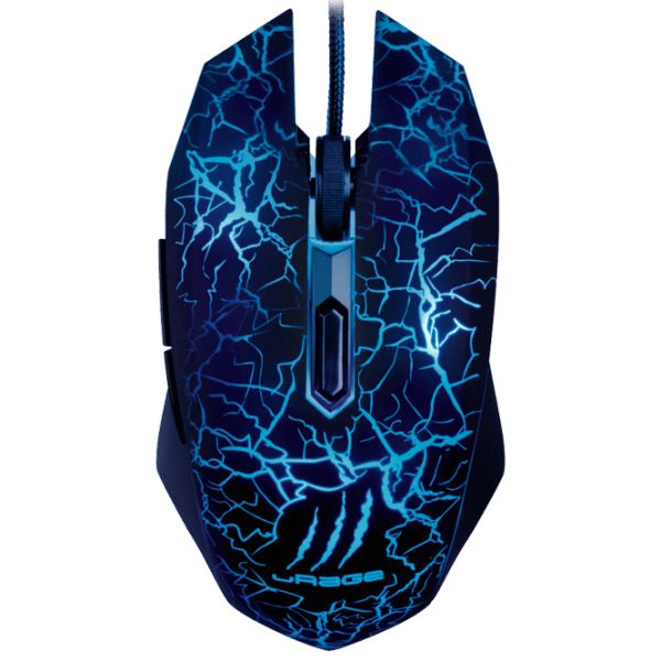Mouse Hama uRage Illuminated Black Cu fir / 2400 dpi photo 1