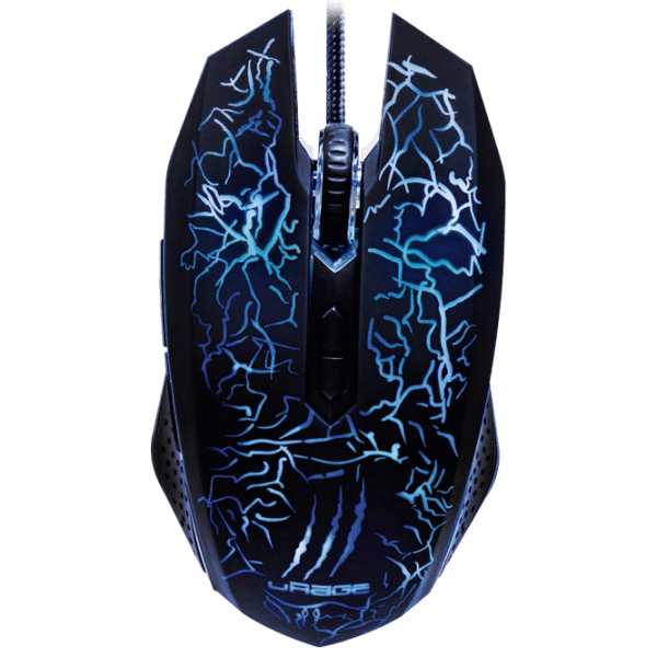 Mouse Hama uRage Illuminated 2 Black Cu fir / 2400 dpi photo 1
