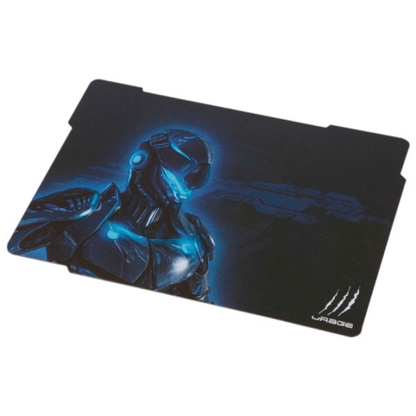 Covoraș pentru mouse Hama uRage Cyberpad Blue Black 343 x 3 x 260 mm photo 1