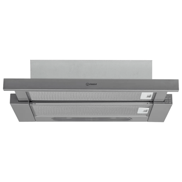 Hotă Indesit H 461 X H2G Inox 60 cm, Recirculare, 304 m³/h photo 1