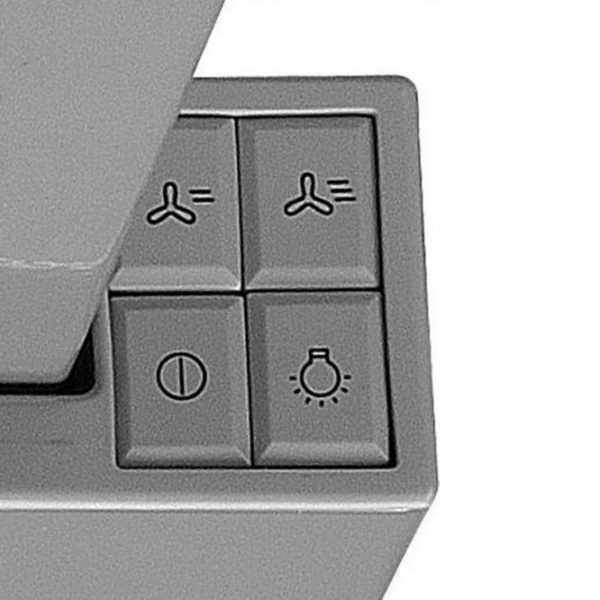 Hotă Indesit H 461 X H2G Inox 60 cm, Recirculare, 304 m³/h photo 2