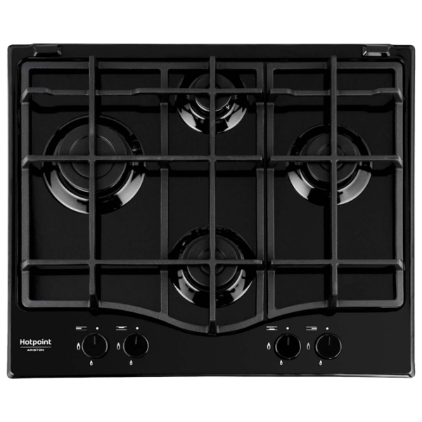 Plită pe gaz Hotpoint-Ariston PCN 641 /HA, Black  photo 1