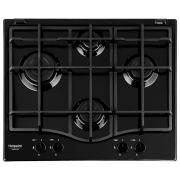 Plită pe gaz Hotpoint-Ariston PCN 641 /HA, Black 