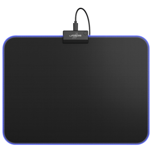 Covoraș pentru mouse Hama uRage Rag Illuminated Multicolor Black 250 x 3 x 260 mm photo 2