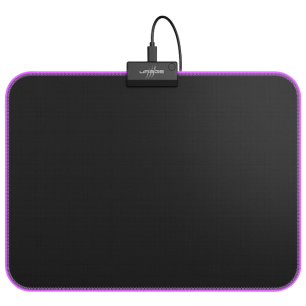 Covoraș pentru mouse Hama uRage Rag Illuminated Multicolor Black 250 x 3 x 260 mm photo 3