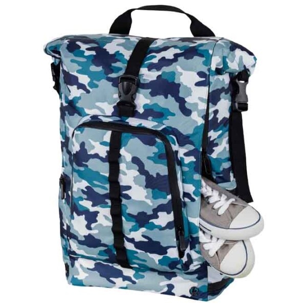 Рюкзак Hama Roll-Top 15.6" Camouflage
Синий  photo 5
