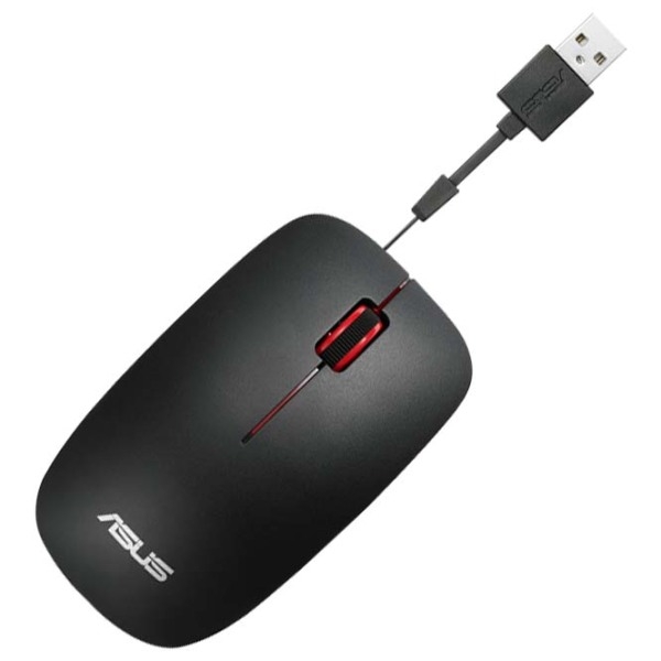 Mouse Asus UT300 Black Cu fir, 1000 dpi photo 2