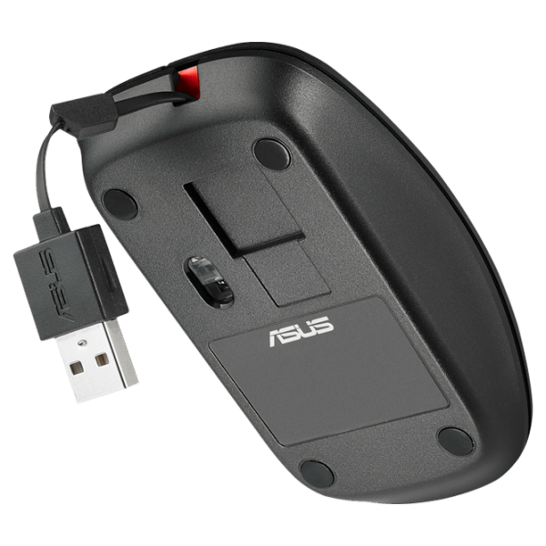 Mouse Asus UT300 Black Cu fir, 1000 dpi photo 3