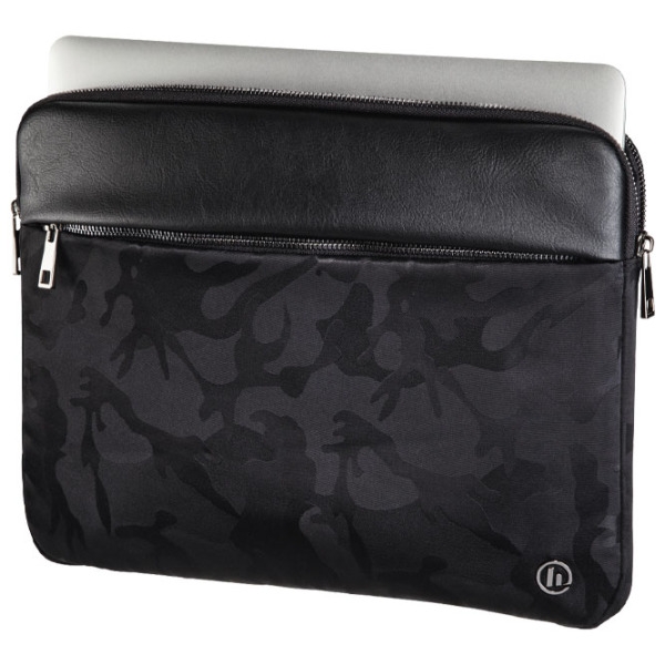 Husă pentru laptop Hama Mission Camo 13.3" Black  photo 2