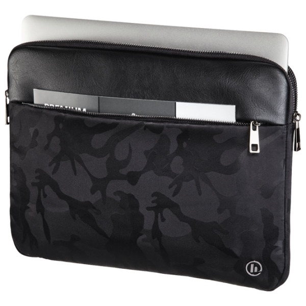 Husă pentru laptop Hama Mission Camo 13.3" Black  photo 3