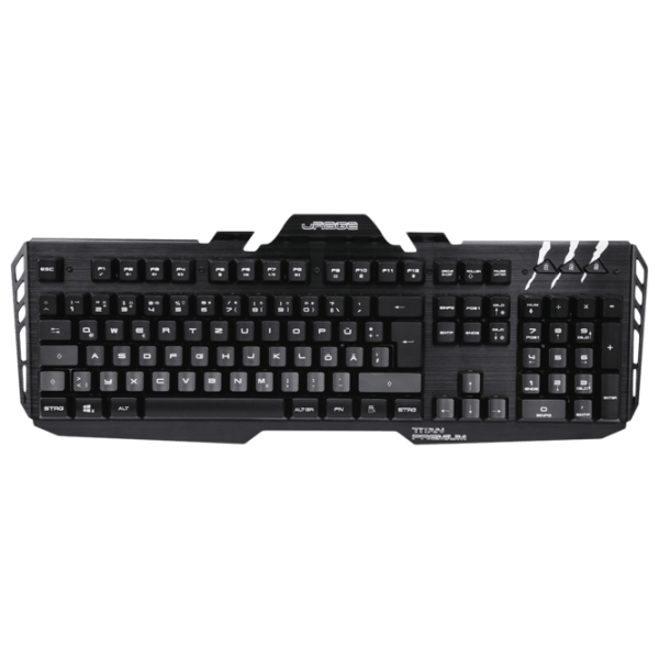 Tastatură Hama uRage Cyberboard Metal Black Gaming, Cu fir photo 1