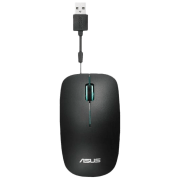 Mouse Asus UT300 Black Cu fir, 1000 dpi