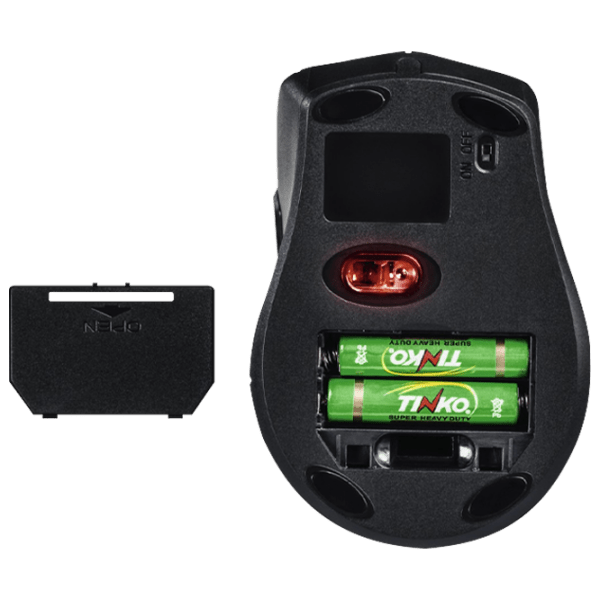Mouse Hama Cino Black Cu fir, 800 dpi photo 5