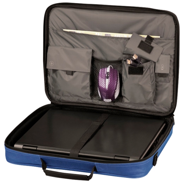 Сумка для ноутбука Hama Sportsline Bordeaux Style 15.6" Синий  photo 4