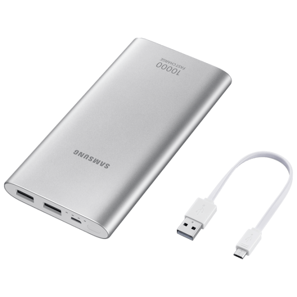 Power Bank 10000 mAh Samsung P1100 (15 W) Silver  photo 4