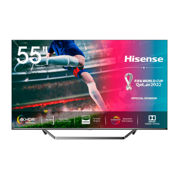 Телевизор Hisense 55U7QF Smart 4K Черный 55" | ULED | 4K photo 1