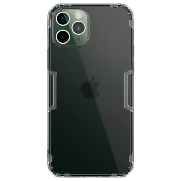 Чехол для смартфона Apple iPhone 12/ 12 Pro (Nature) Прозрачный Серый Nillkin, TPU, Back photo 1