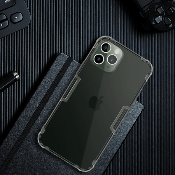 Чехол для смартфона Apple iPhone 12/ 12 Pro (Nature) Прозрачный Серый Nillkin, TPU, Back photo 4