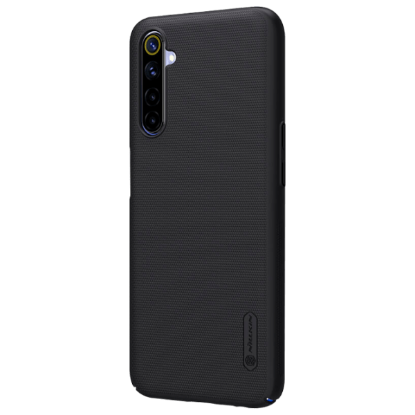 Husă pentru smartphone Realme 6 (Frosted Shield) Black Nillkin, PC, Back photo 2
