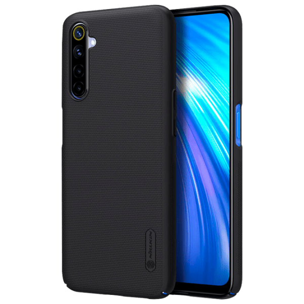 Husă pentru smartphone Realme 6 (Frosted Shield) Black Nillkin, PC, Back photo 5