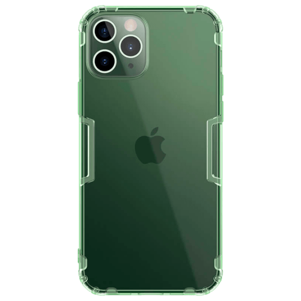 Чехол для смартфона Apple iPhone 12/ 12 Pro (Nature) Прозрачный Зелёный Nillkin, TPU, Back photo 1