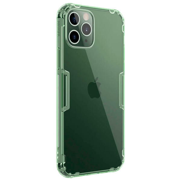 Чехол для смартфона Apple iPhone 12/ 12 Pro (Nature) Прозрачный Зелёный Nillkin, TPU, Back photo 2