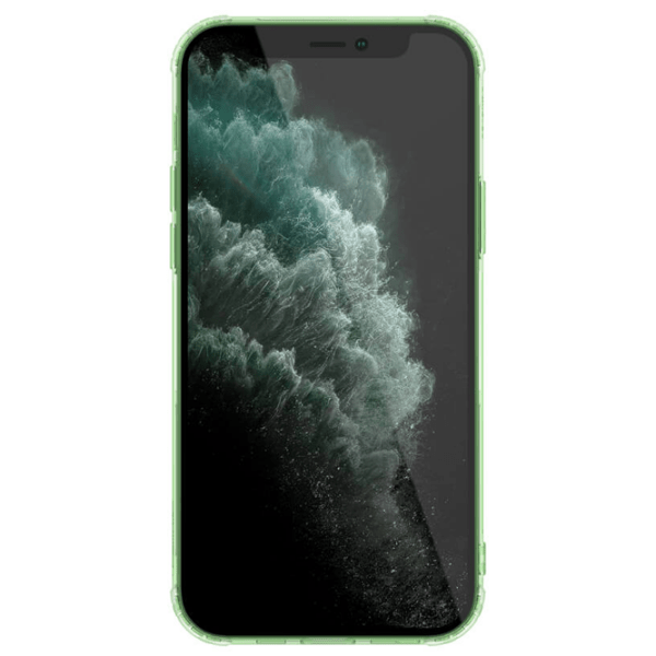Чехол для смартфона Apple iPhone 12/ 12 Pro (Nature) Прозрачный Зелёный Nillkin, TPU, Back photo 3