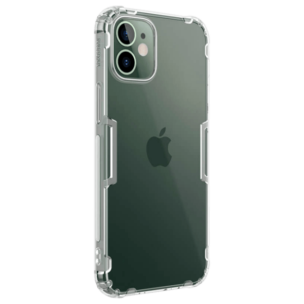 Husă pentru smartphone Apple iPhone 12 mini (Nature) Transparent White Nillkin, TPU, Back photo 2