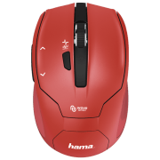 Мышь Hama Milano Compact Красный Беспроводные, 2400 dpi