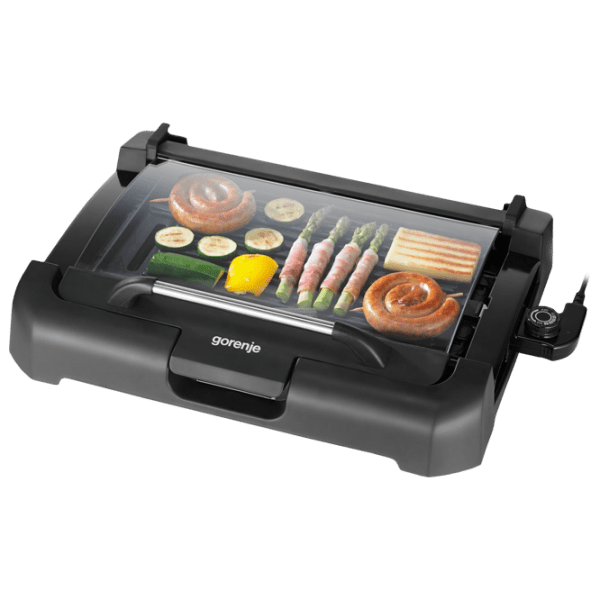 Электрогриль Gorenje TG2000CB Черный 1800 Вт, Барбекю, photo 2